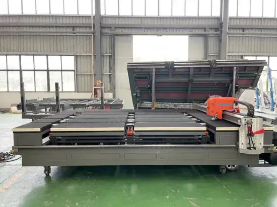 Sanken Quenching Glass CNC Loading Cutting Breaking Table Automatic Glass Cutter - Glass Cutting Machine and Quenching Glass Stove 1
