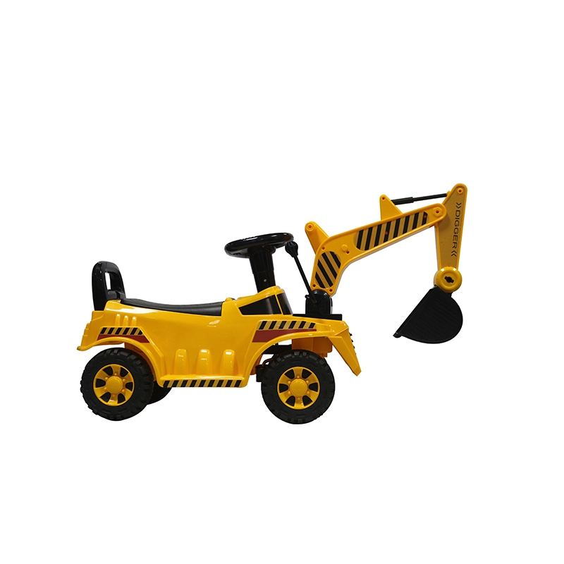 Kids Ride On Car Music Function Adjustable Arms Realistic Car Design High Safety Foot To Floor Children Games Toy 1