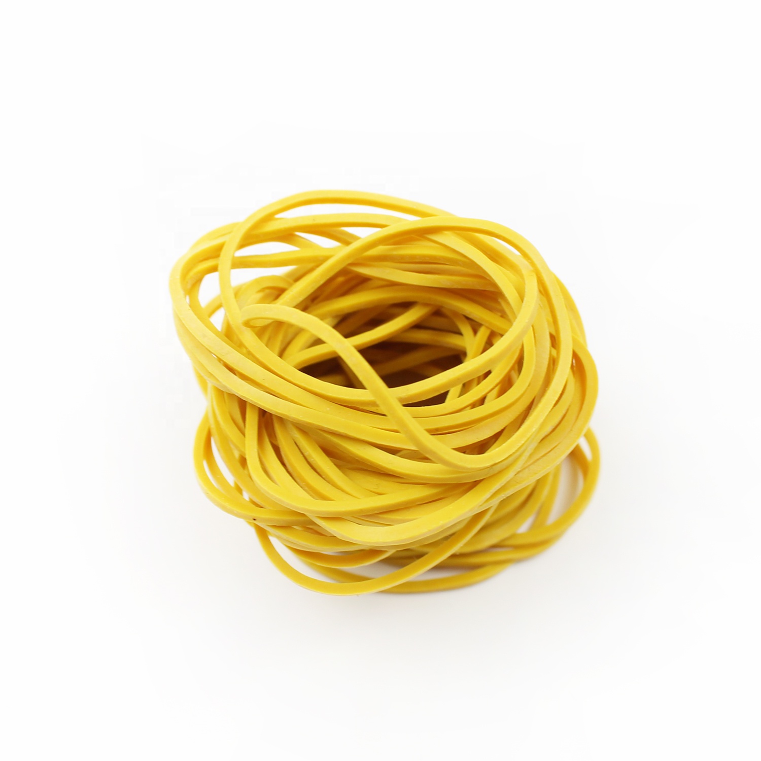 Yellow Natural Rubber Bands for Filing, Cash & Flower Bundling – Wholesale 4