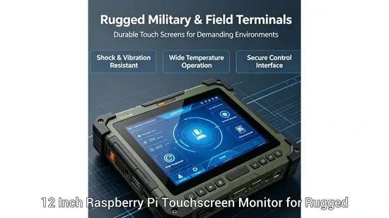 Industrial-Grade 7-Inch Waterproof Touchscreen LCD Module for Smart Home 1