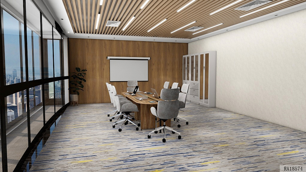 Moquettes murales lavables en machine sur mesure pour bureaux 5