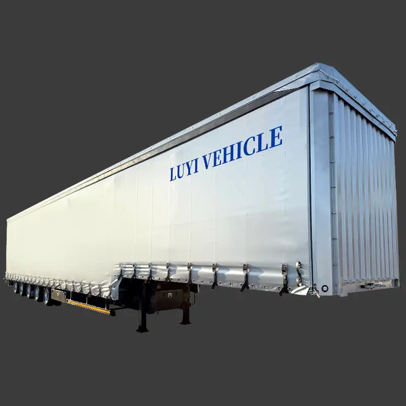 4/5/6 Axis All-weather Protection Side Curtain Trailer 1