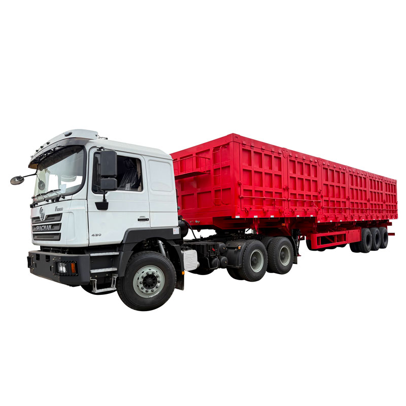 Semi-remorque benne basculante à 3 essieux pour le transport 1