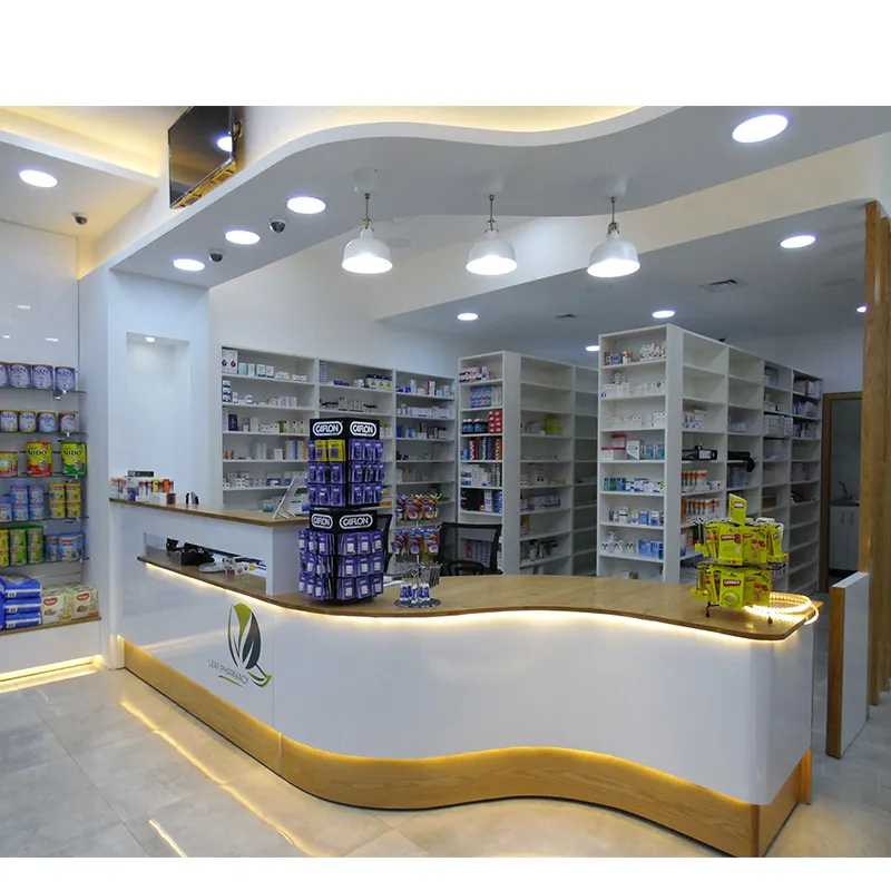 Scaffalatura a gondola per farmacia di Ouyee-1 2