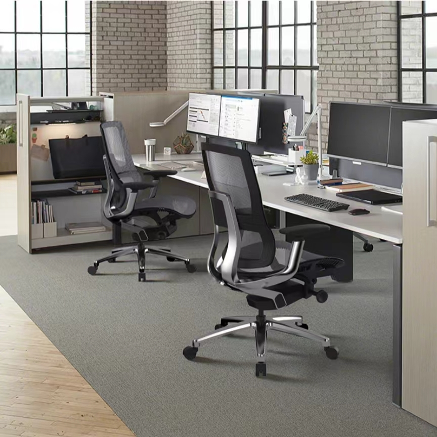 Offerta imperdibile: sedia da ufficio moderna girevole, direzionale, ergonomica e confortevole in rete, design ergonomico per ufficio. 1