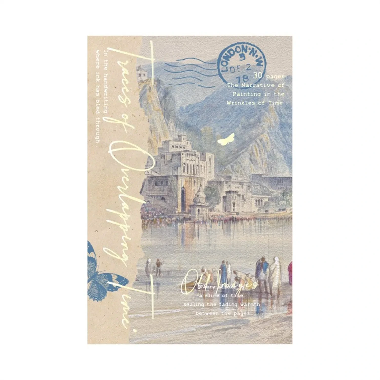 Factory Custom Glossy Matte Surface Postcard City View Advertising Post Cards Printing 1
