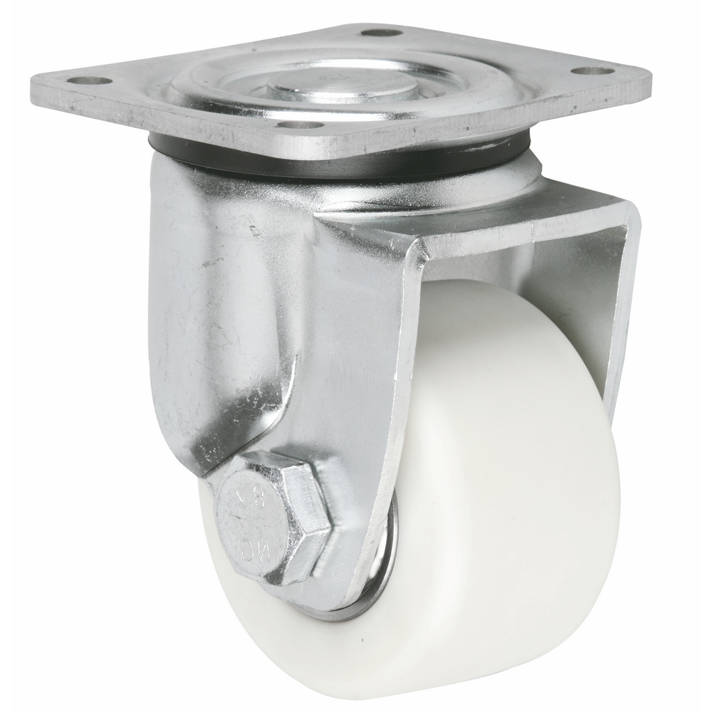 Best Selling 2.5 Nylon Tread Centre Swivel Industrial Medium Heavy Duty Casters Double Ball Bearing Casters 1