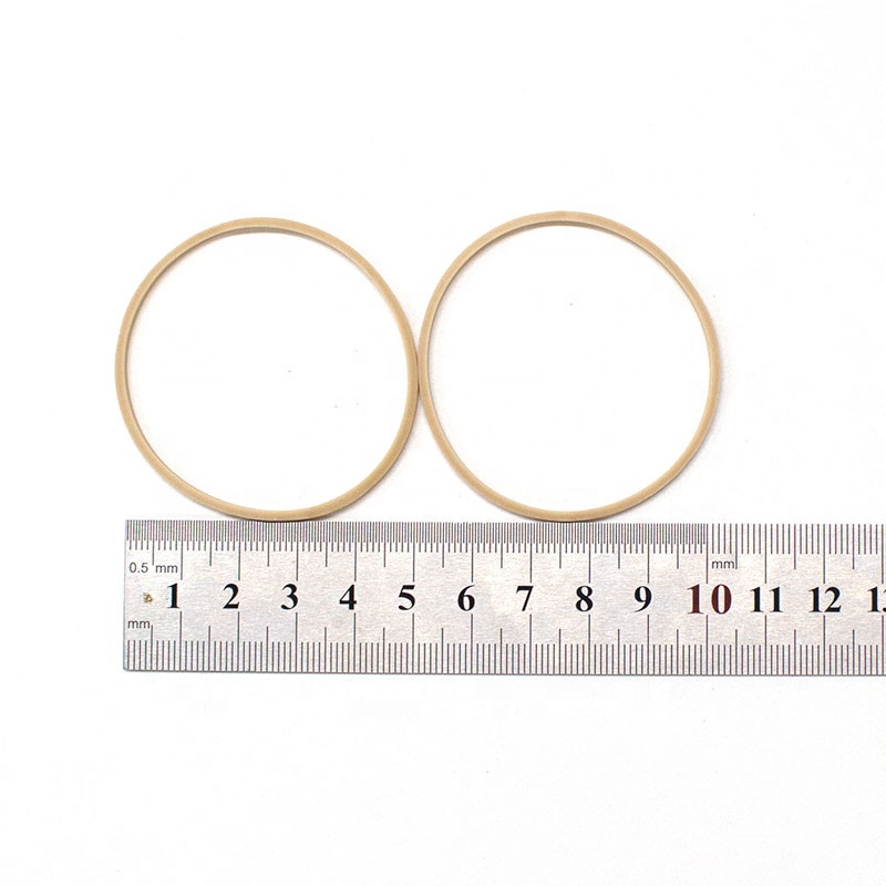 2 Inch Beige Large Rubber Bands for Packaging & Warehouse Storage – Wholesale 6