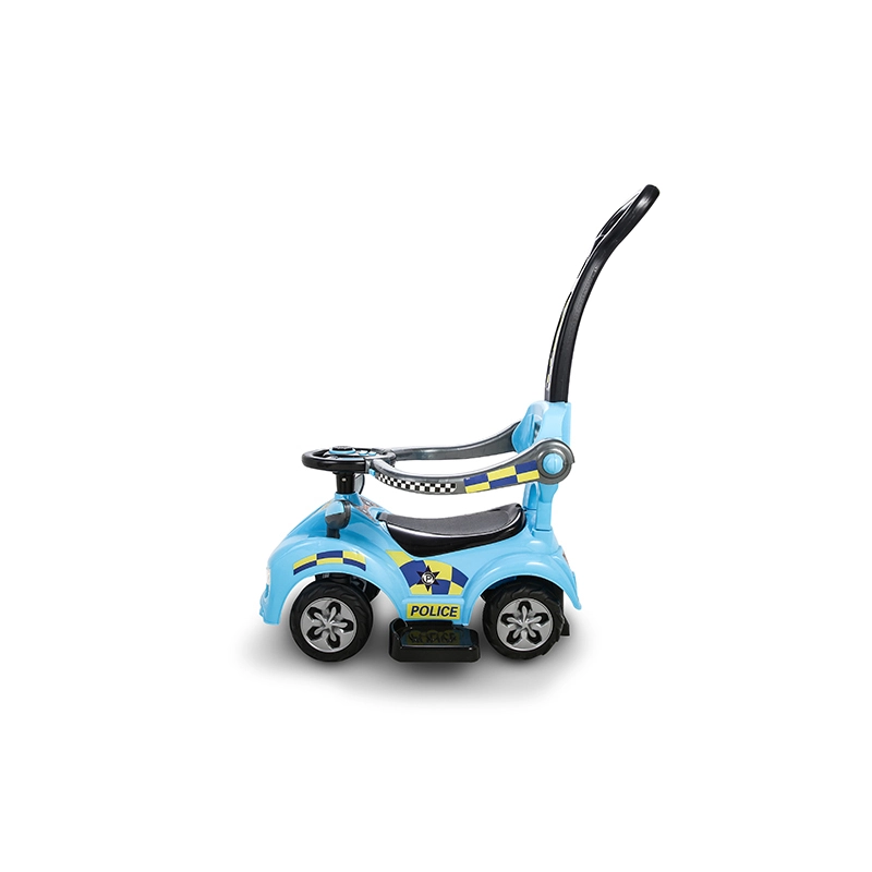 Mainan Anak-anak Naik Mobil Dorong Pedal Dengan Pegangan Pengaman Roda Depan Universal Klakson Musik EN71 CE Disetujui 1