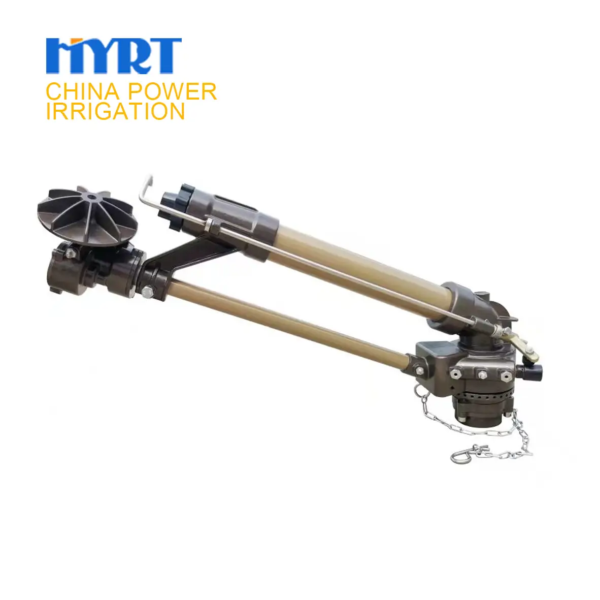 50米 360° 齿轮驱动冲击式喷枪洒水器 2英寸法兰 1