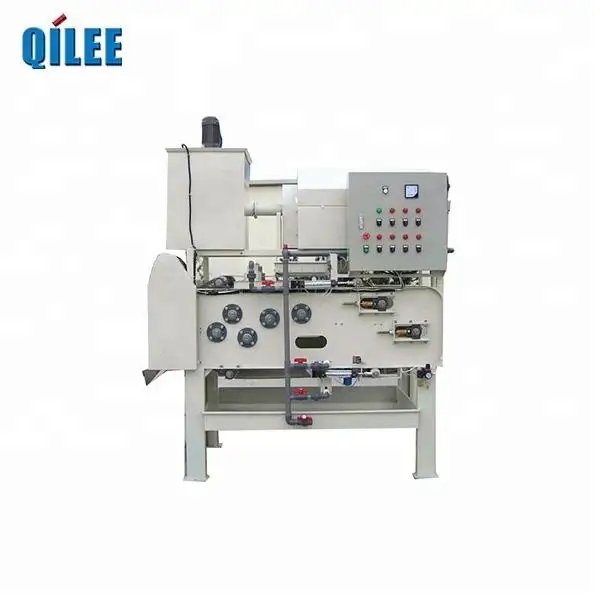 SUS304 Automatic Oil Sludge Belt Filter Press - Qilee 1