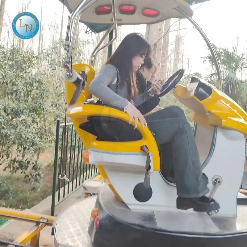 Thrilling Popular Amusement Rides Playground Equipment Suspended Bike Ride For Sale 1