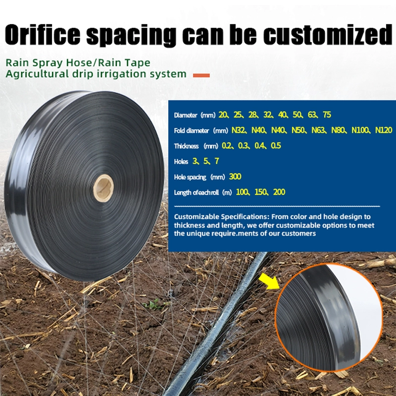 PE Micro Spray Belt Rain Hose 32mm for Farmland Irrigation 1