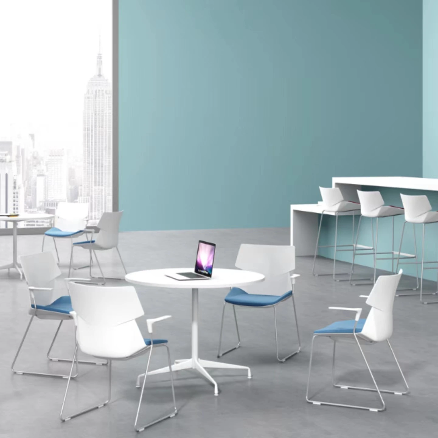Moderner ergonomischer Mehrzweckstuhl für Arbeitsbereich & Lounge | LS Möbel 1