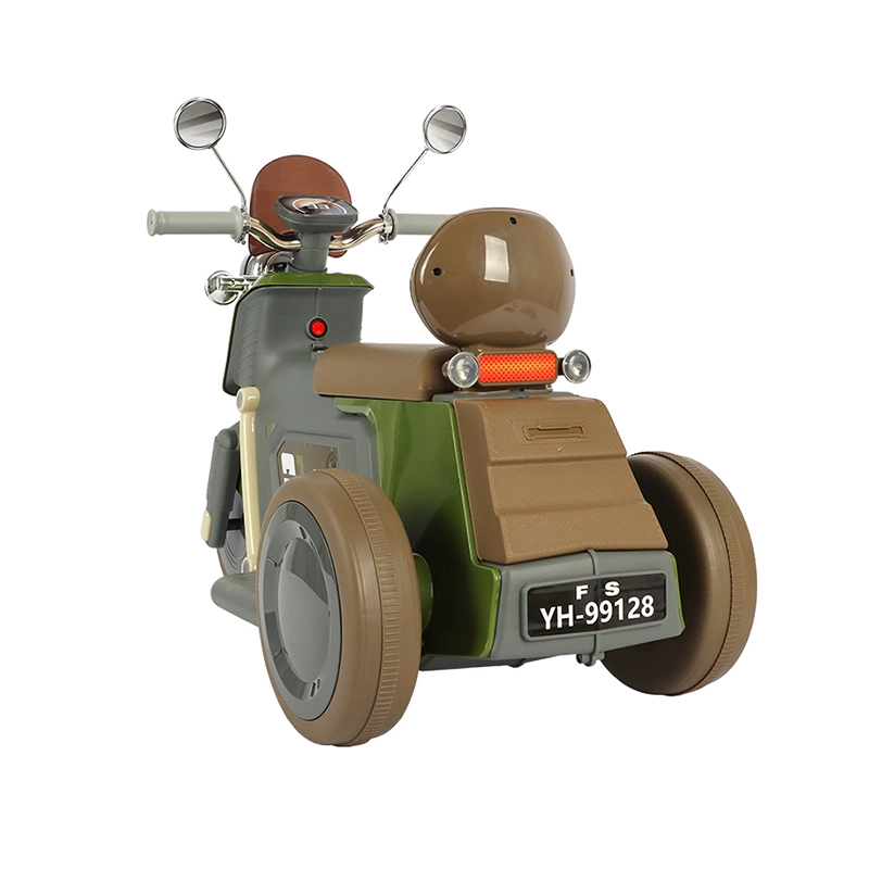 Stylish And Realistic Kids Motorcycle Bike Battery Ride On Toy Training Mode Safe For Toddlers Ages 3-5 1