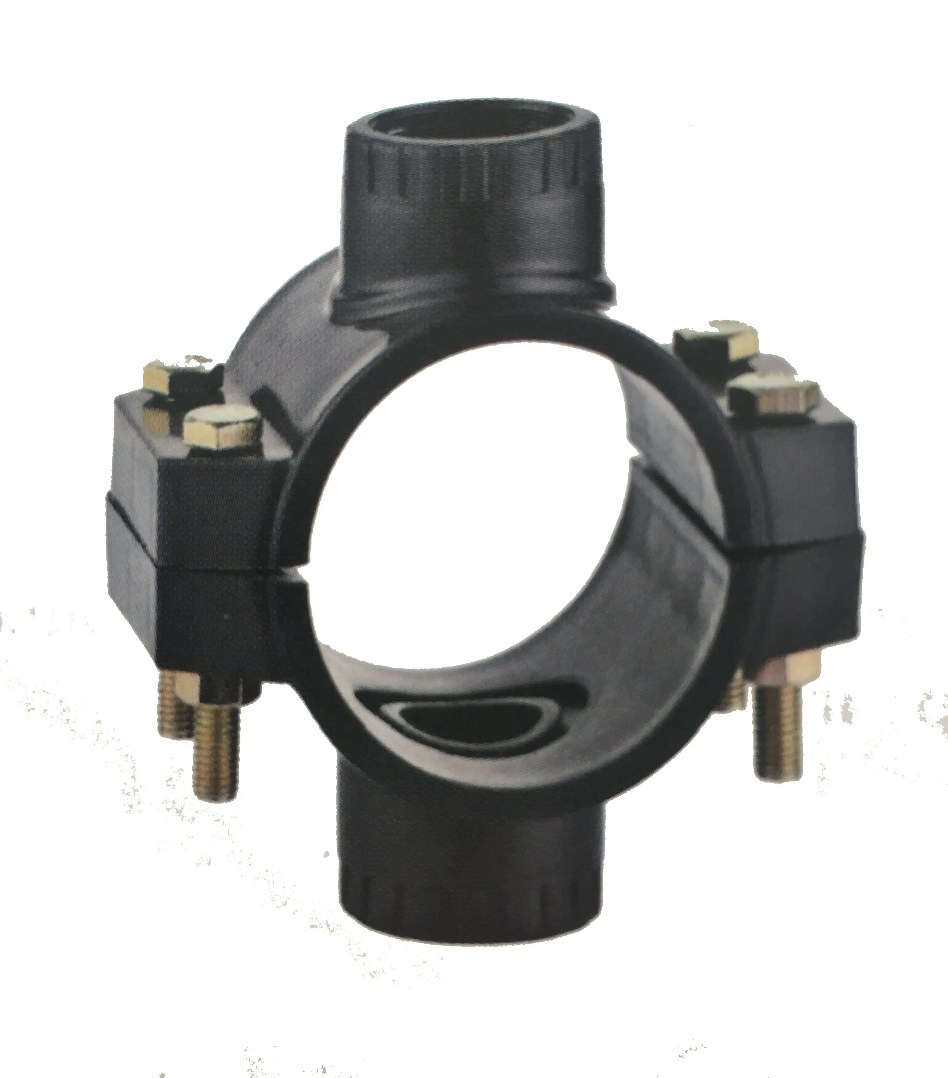 双侧鞍形夹，内螺纹塑料连接器 1