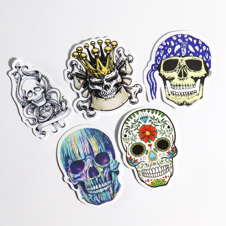 Custom Waterproof Vinyl Die-Cut Cartoon Removable Stickers 1