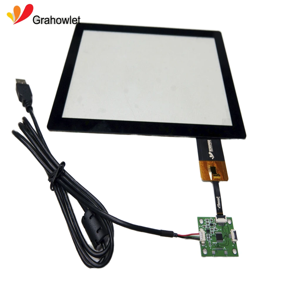 10.1 Inch Waterproof Pcap Touch Screen Iic/usb Capacitive Panel For Industrial Smart Home E-commerce Devices Linux Glass New 1