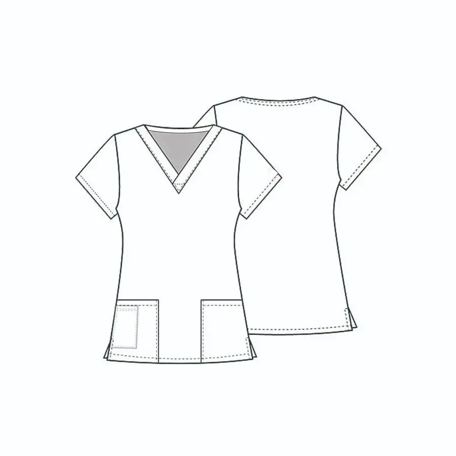 Conjuntos de uniformes hospitalarios de alta calidad para instalaciones médicas Conjuntos de uniformes para enfermeras y auxiliares de enfermería 1