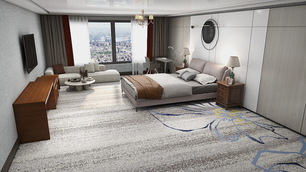 Moquette di lusso Axminster su misura - Ignifuga e antimacchia 3