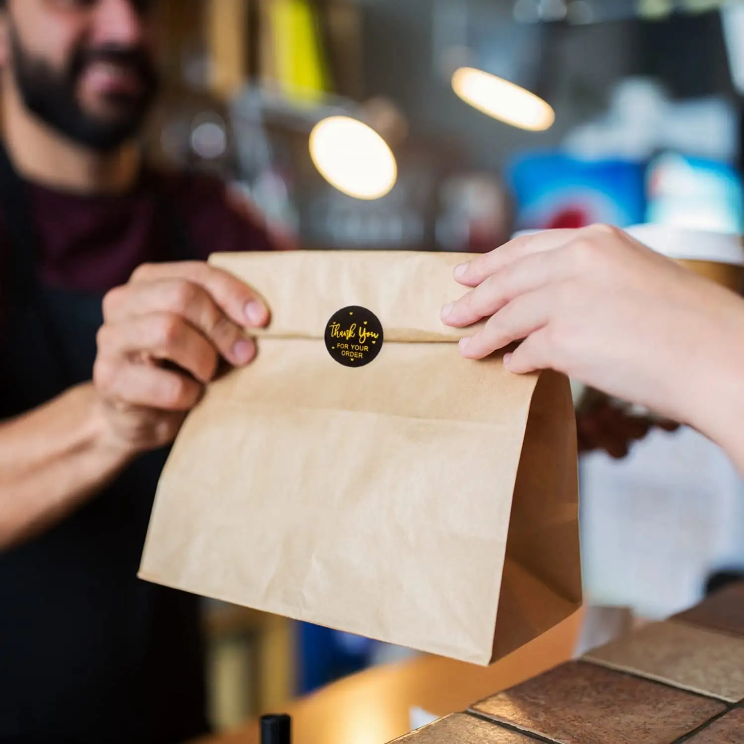 Láminas de pegatinas de vinilo troqueladas con logotipo impreso - Impermeables con corte preciso 1