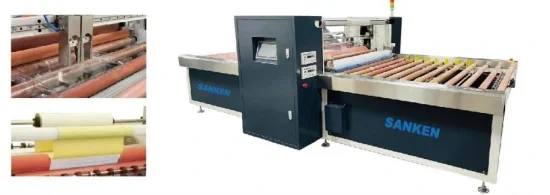 Sanken Glass Sandblasting Engraving Machine PLC Automatic Film Sticking Machine Mirror Sandblaster - Film Sticking Machine and Glass Film Sticking Machine 1