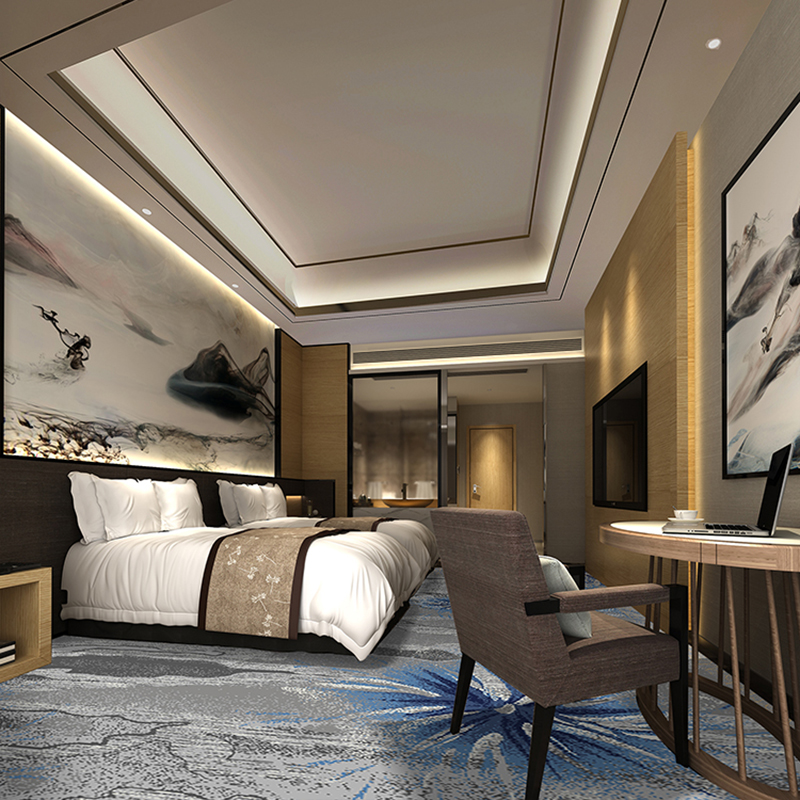 High Quality Customized 5-Star Wool Carpet Roll for Living Room 6