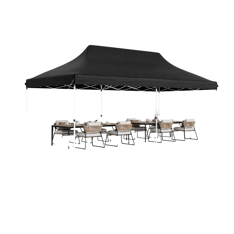 Auvent rétractable manuel, pare-soleil d'extérieur, tente pour salon professionnel, abri pour jardin ou événements en plein air 1