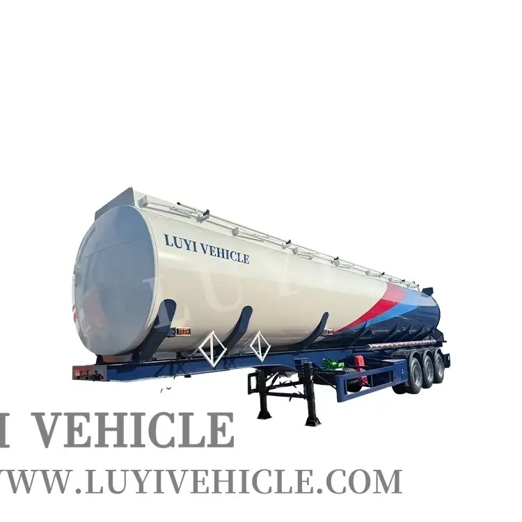 Transport Food And Fuel Tanker Semi Trailer | LUYI 1