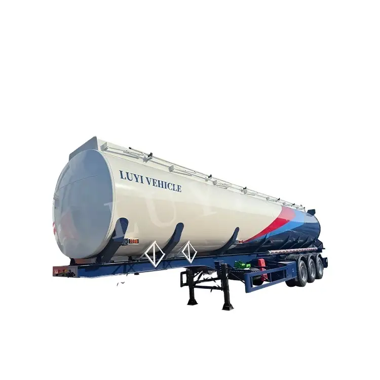 Transport Food And Fuel Tanker Semi Trailer | LUYI 1