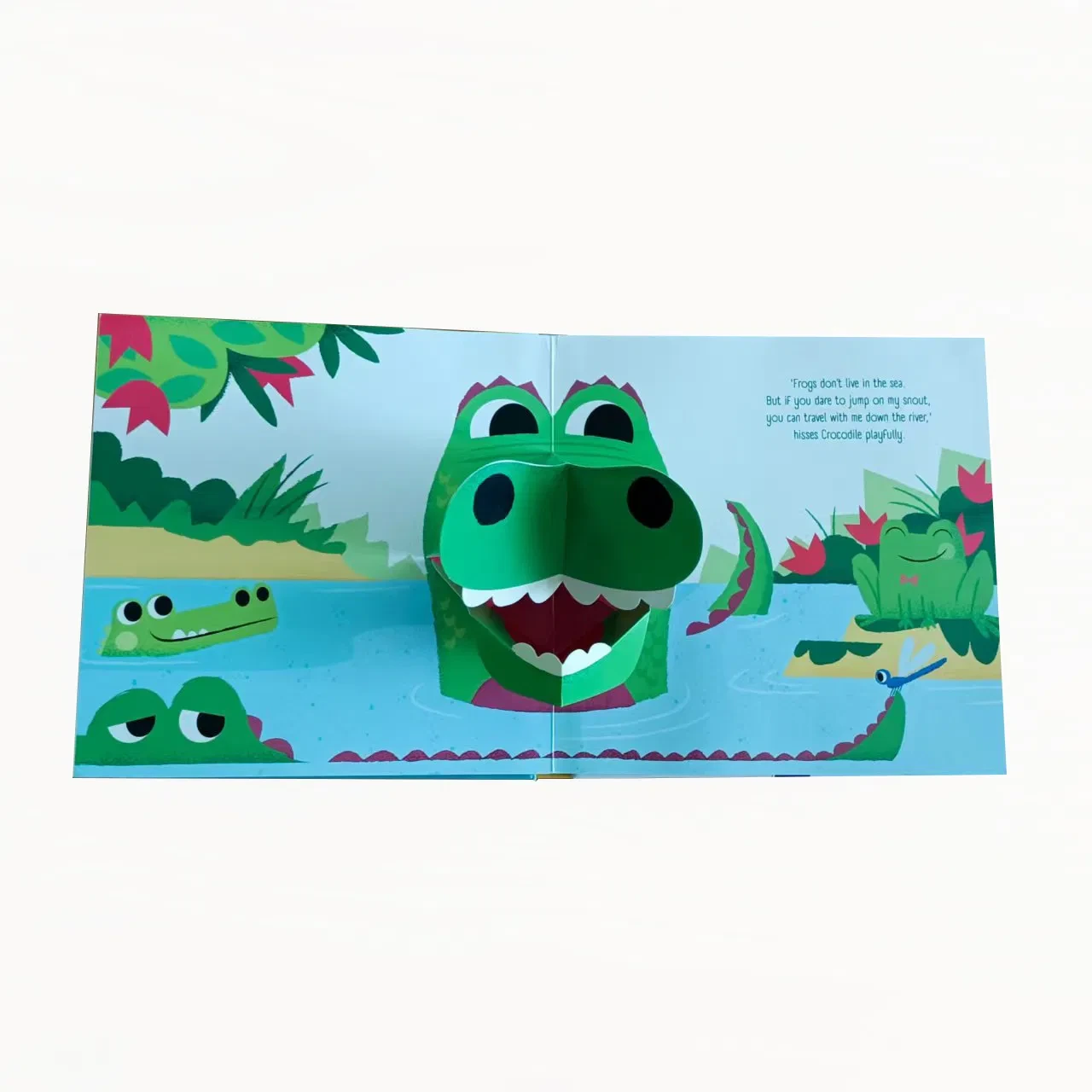 Libro pop-up 3D personalizzato per bambini con copertina rigida, stampa lucida e opaca. 1