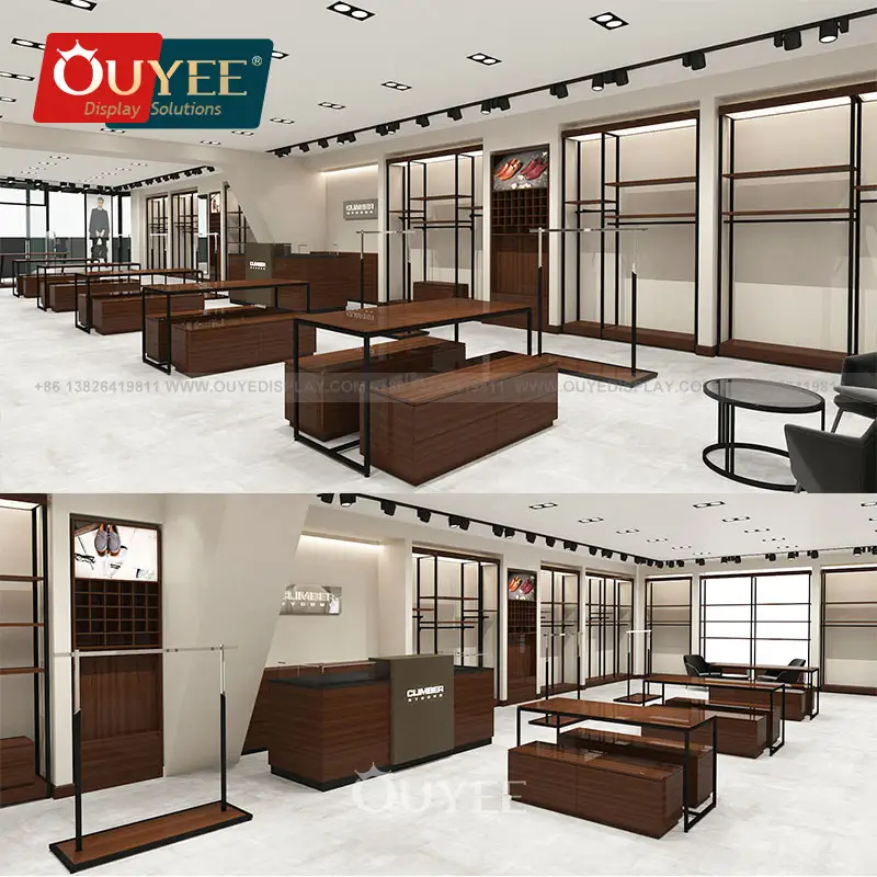 Maßgefertigte Kleiderständer und Ladeneinrichtungen für Boutiquen 1