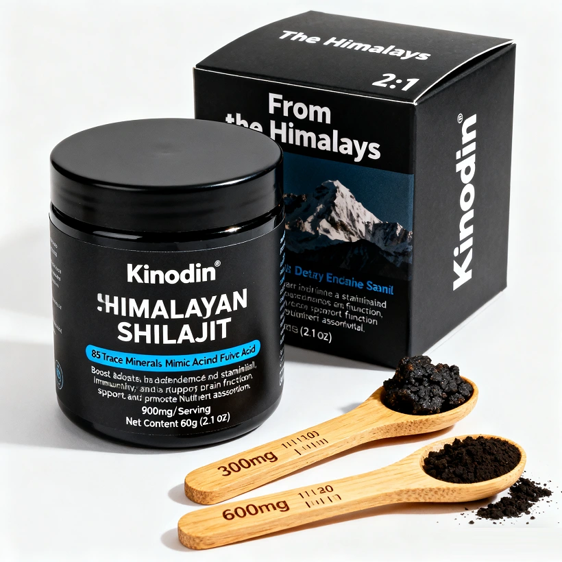 Shilajit Resin Fulvic Acid Trace Minerals Original Siberian Pure 85 Humic Acid Non-toxic Oem Brand Supplement Gel Support 1