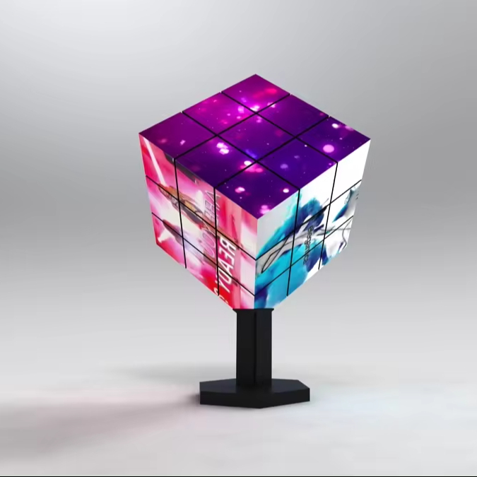 Cube LED Display P2.5 3D Volumetric | JunChen Display 1