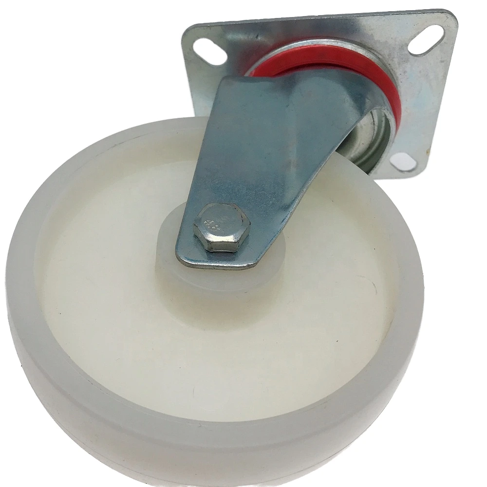 European Style Heavy Duty 360 Degree Top Plate Universal Polypropylene Pp Caster Wheels For Trolley 1