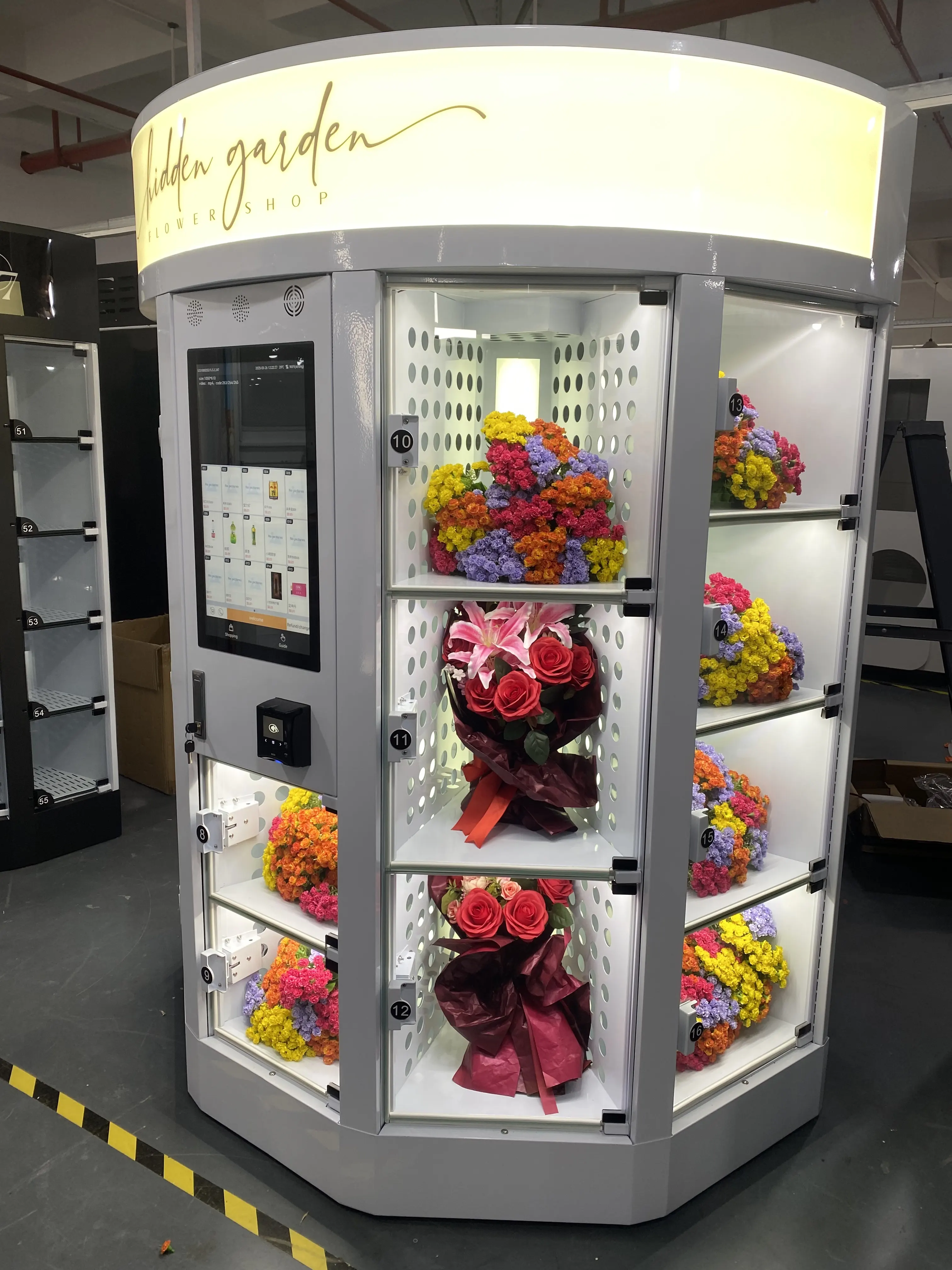Vending Machine for Flowers Flower Vending Machine Wholesale - Haloo 7