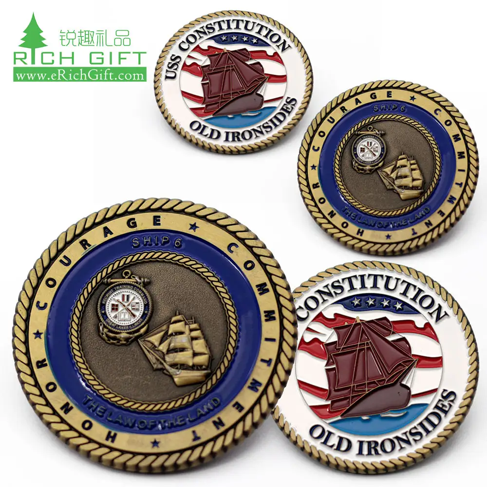 Metal Coin Manufacturer - challenge coin design 1