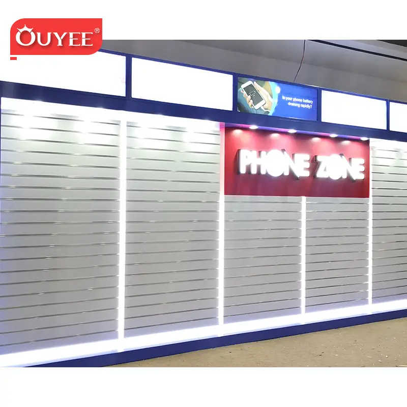 Vitrine e expositor para celulares - Balcão para exibição de celulares 1