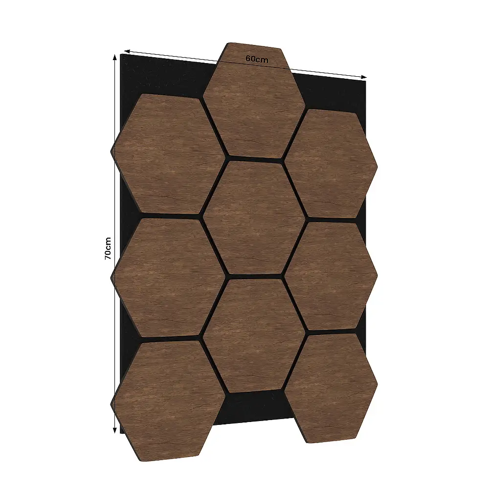 Auditorium Waterproof Wood Slat Acoustic Panel 50mm Polyester Sound Absorber 1