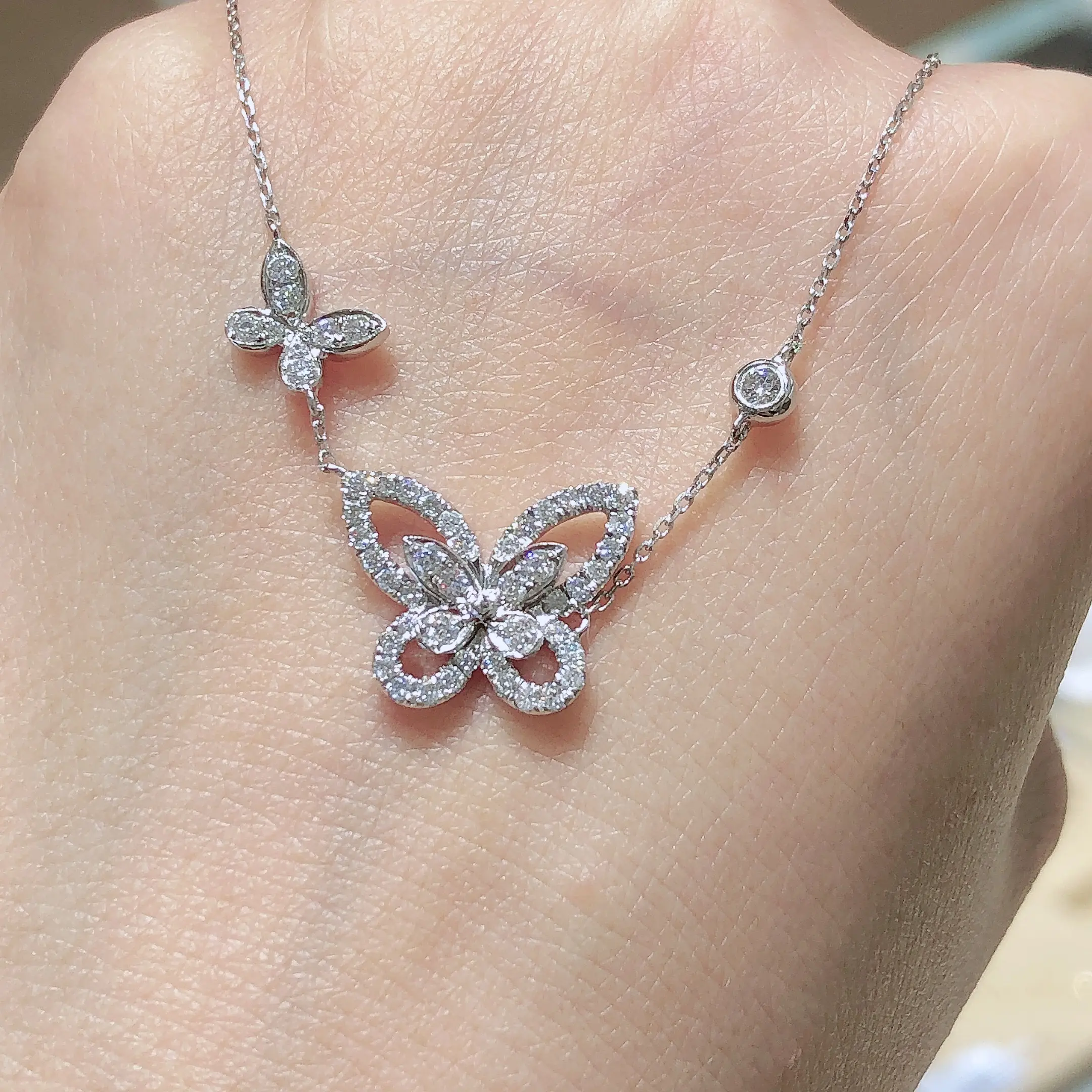 Modern Artificial Diamond Necklace Jewelry Wholesale - DKL Jewelry 2