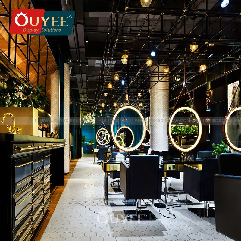 Hersteller Salonregal Beauty-Bar-Kiosk Friseursalon-Möbel 1