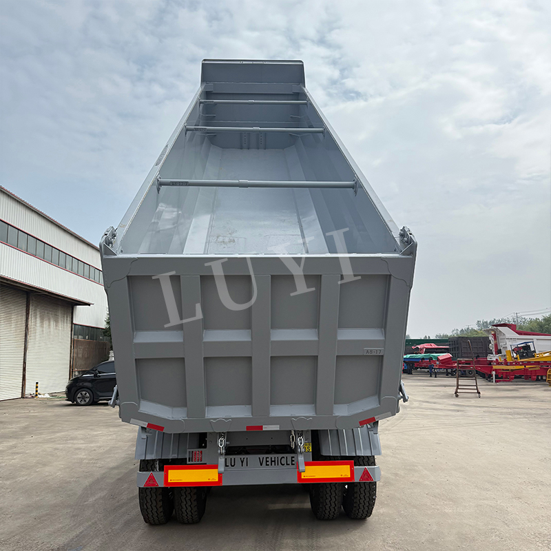 Low Price 5 Axles 70 Tons 5 Axle Dumper Tipper Semi Trailer 6