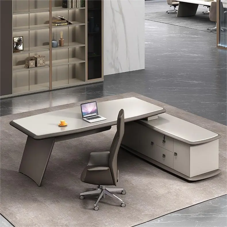 Table de bureau modulaire en bois léger, durable et de haute qualité 1