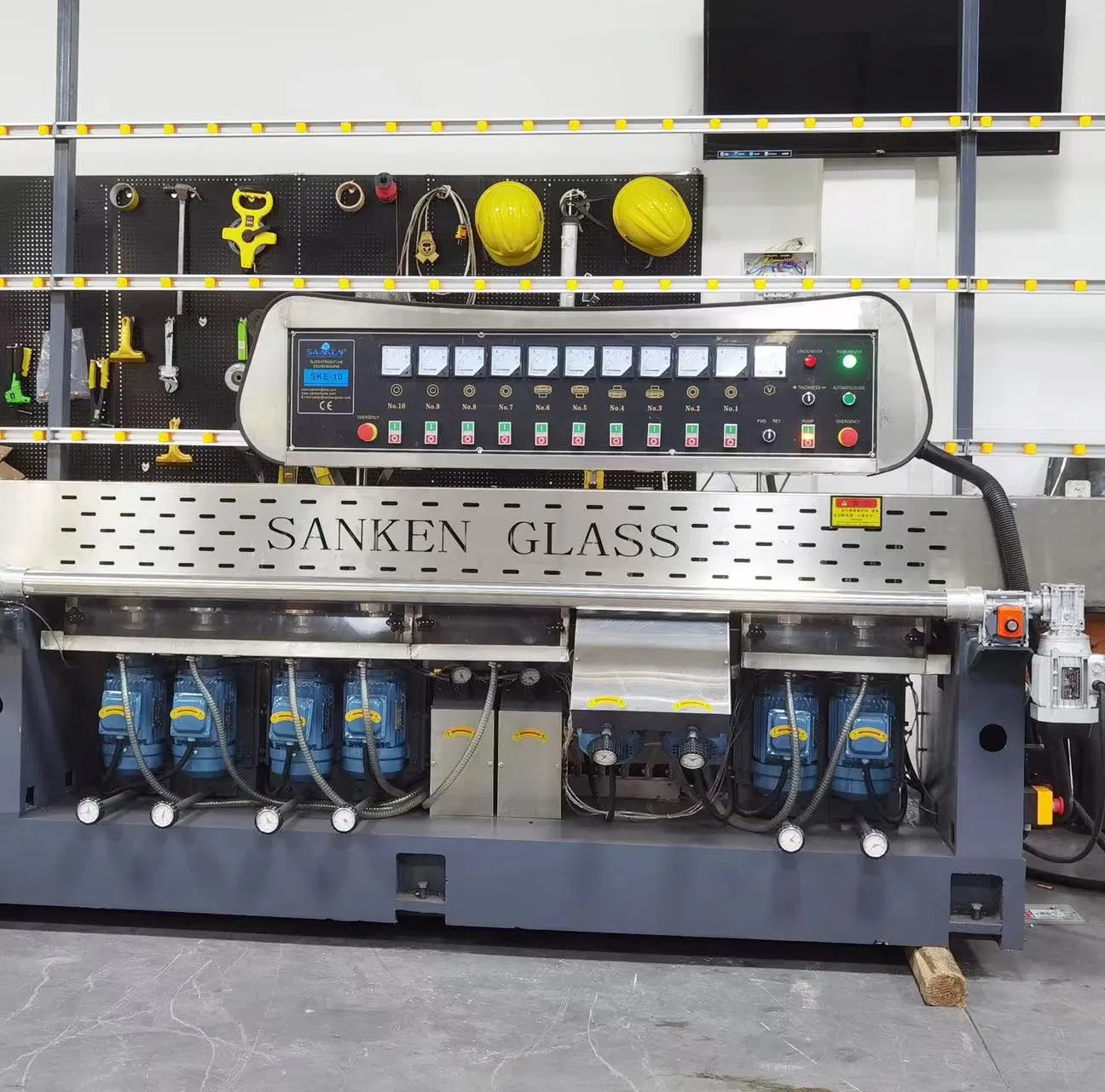 SANKEN Glass Straight Line Edging Machine