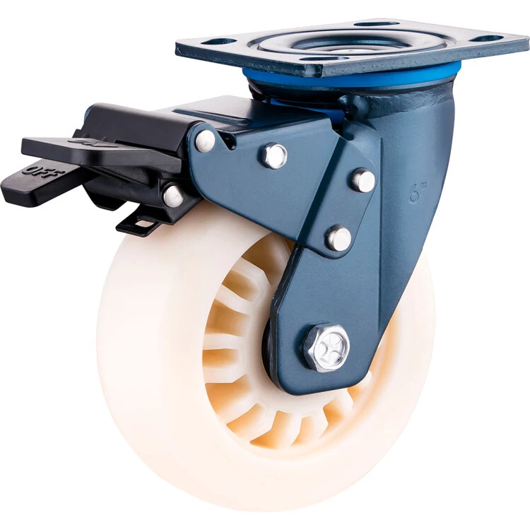 Heavy Duty 4 5 6 8 Inch Pp Caster 100 125 150 200 Mm Polypropylene Caster Wheels 1