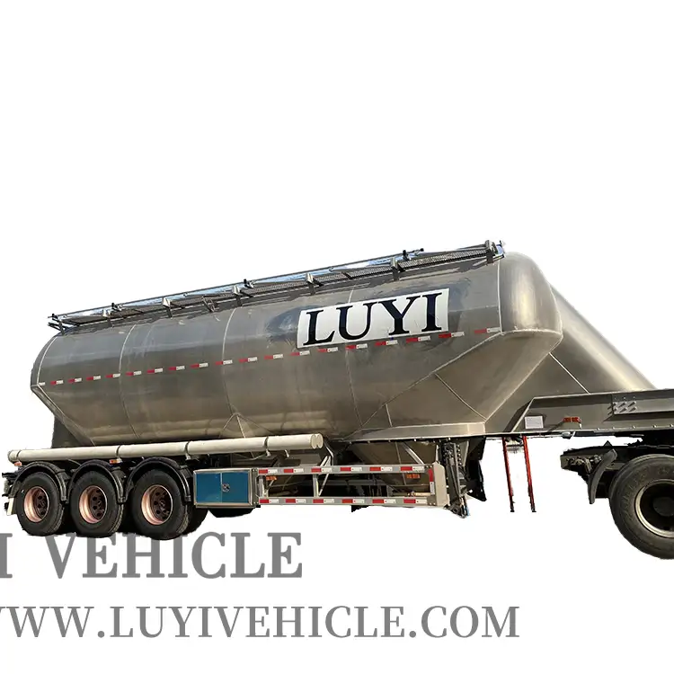 Bulk Grain Harina Silo Tank Truck Semi 1