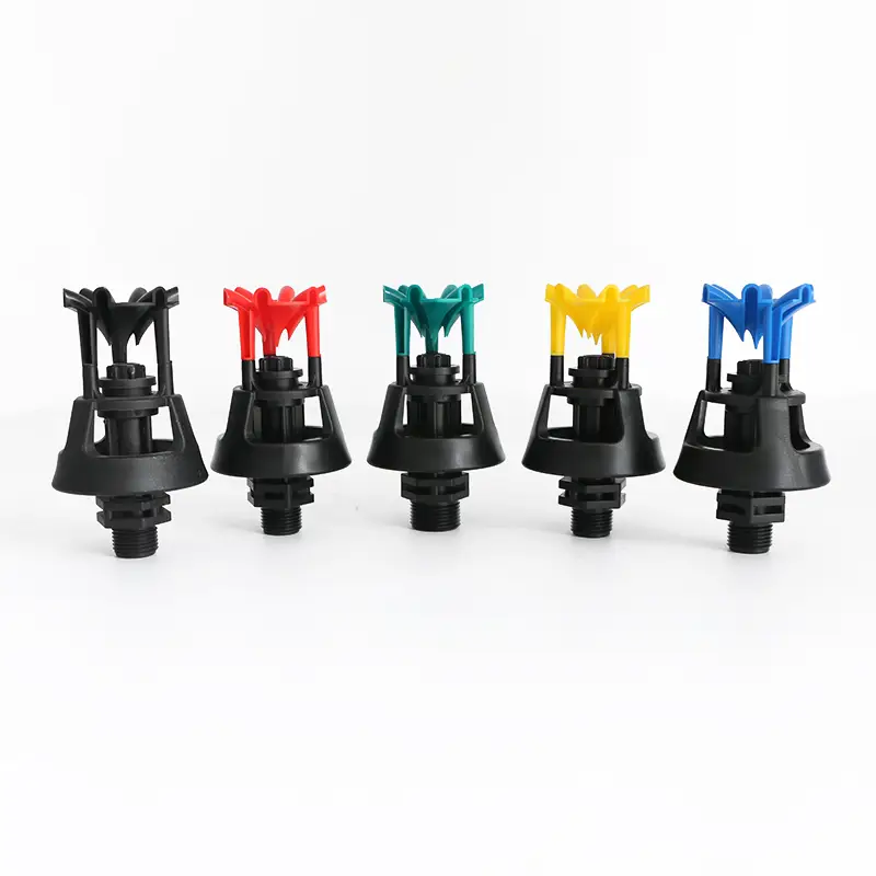 HYRT M1/2 360° 齿轮迷你摆动喷头 1/2-3/4 英寸外螺纹 1