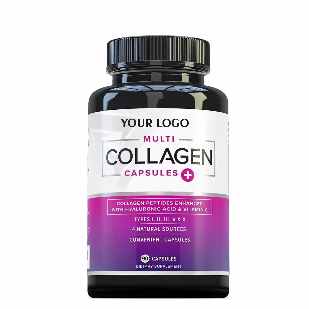 Grass-Fed Multi-Collagen Peptide Capsules 60ct Skin Health 1