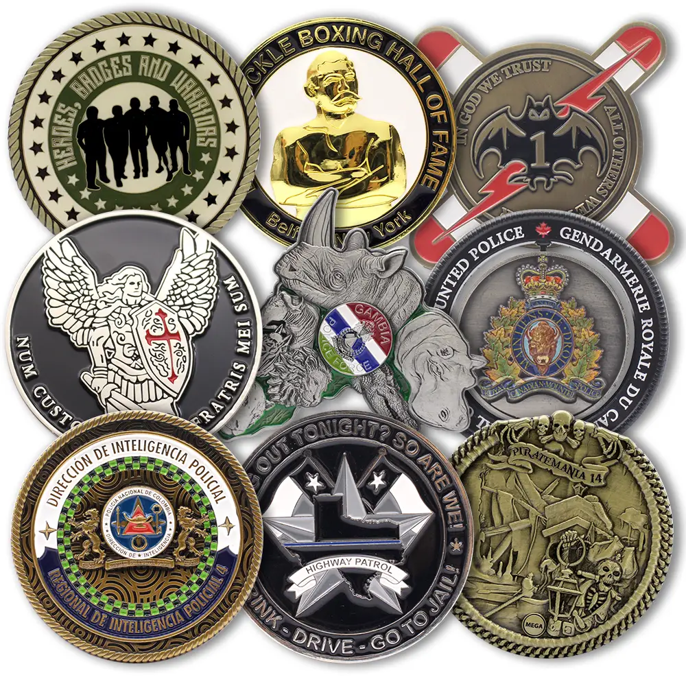 Wholesale Challenge Coins Factory - Bulk Custom Coins Manufacturer | EverRichGift 1