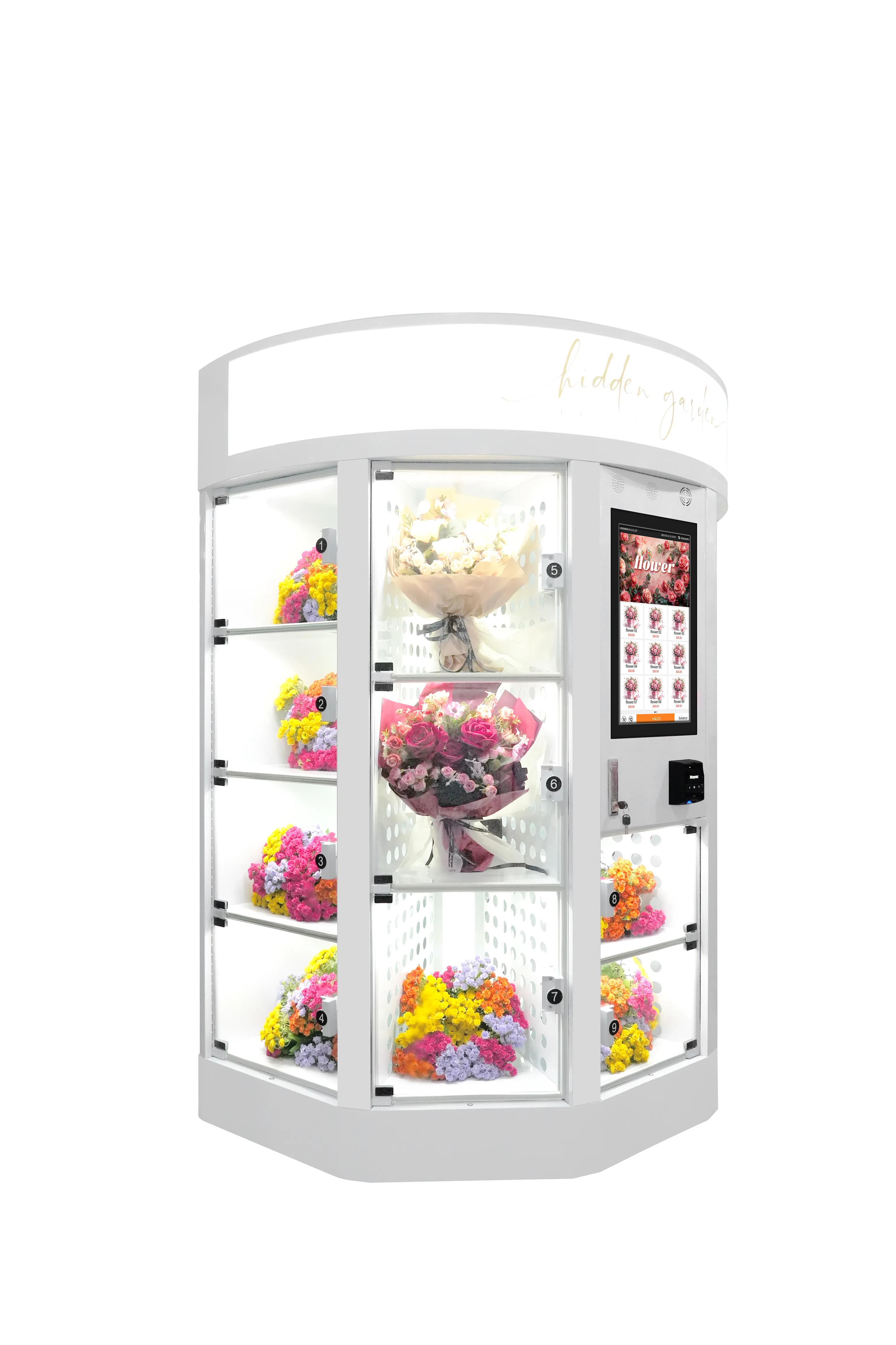 Vending Machine for Flowers Flower Vending Machine Wholesale - Haloo 3